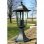 Lampada da giardino VidaXL E27 41 cm Verde/Nero