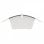 VidaXL Foco para Interior/Exterior 60W E27 Inox