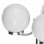 VidaXL Lampe de Jardin 3xE27 220cm Vert