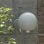 Vida Lámpara Bola de Pared E27 32cm Blanca