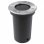 VidaXL Pack de 3 Spots de Sol Ronds pour Jardin GU10