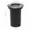 VidaXL Pack de 3 Spots de Sol Ronds pour Jardin GU10