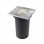 VidaXL Pack de 3 Spots de Sol Carrés pour Jardin GU10