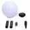 VidaXL Pack 2 Lámparas Solares LED para Jardín 30cm Blanco Frío