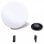 VidaXL Lampe d'allée de jardin LED 50 cm avec piquet de terre