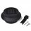 VidaXL Pack de 6 Spots Solaires LED pour Extérieur Noir