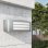 VidaXL Foco de Pared para Exterior E27 Acero Inoxidable