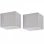 VidaXL Pack 2 Lámparas de Pared Cúbicas para Exterior GU10 Acero Inoxidable