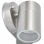 VidaXL Pack 2 Lámparas de Pared para Exterior 3W GU10 Acero Inoxidable