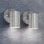 VidaXL Pack 2 Lámparas de Pared para Exterior 3W GU10 Acero Inoxidable