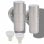 VidaXL Pack 2 Farolas de Pared para Exterior GU10