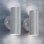 VidaXL Pack 2 Farolas de Pared para Exterior GU10