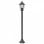 VidaXL Lampione da Giardino E27 110 cm Bronzo 6 Unità