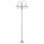 Lampada da giardino VidaXL 3xE27 220 cm Bianca