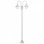 VidaXL Farola de Jardín 2xE27 220cm Blanco