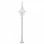 Lampada da giardino VidaXL E27 120 cm Bianca