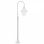 Lampada da giardino VidaXL E27 120 cm Bianca