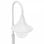 Lampada da giardino VidaXL E27 120 cm Bianca