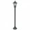 VidaXL Lampe de Jardin E27 110cm Vert Foncé 6 Unités