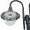 VidaXL Lampe de Jardin 2xE27 220cm Vert Foncé