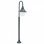 VidaXL Farola de Jardín E27 120cm Verde Oscuro