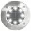 VidaXL Pack 8 Focos Solares LED de Suelo Acero Inoxidable