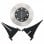 VidaXL Pack 8 Focos Solares LED de Suelo Acero Inoxidable