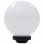 VidaXL Pack 3 Lámparas Solares LED RGB Esféricas para Jardín 20cm