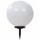 VidaXL Lampe de Jardin Sphérique Solaire LED RGB 50cm