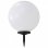 VidaXL Lampe de Jardin Sphérique Solaire LED RGB 50cm