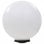 VidaXL Lampe de Jardin Sphérique Solaire LED RGB 50cm