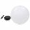 VidaXL Lampe de Jardin Sphérique Solaire LED RGB 50cm