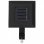 VidaXL Confezione da 6 Faretti Solari LED per Esterno 12 cm Nero