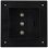 VidaXL Confezione da 6 Faretti Solari LED per Esterno 12 cm Nero