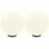 VidaXL Pack 2 Lámparas LED Esféricas E27 30cm