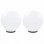 VidaXL Pack 2 Lámparas LED Esféricas E27 40cm
