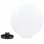 VidaXL Lampe de jardin LED sphérique E27 50cm