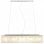VidaXL Plafonnier Perles de Verre 5xE14 104cm Argent