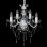 VidaXL Lustre Lampe 5xE14 Transparent