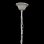VidaXL Lustre Lampe 5xE14 Transparent