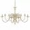 VidaXL Lustre Antique 8xE14 Blanc