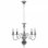 VidaXL Lustre 5xE14 Argent