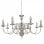 VidaXL Lustre Classique 8xE14 Argent