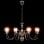 VidaXL Lustre Classique 8xE14 Argent