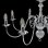 VidaXL Lustre Classique 8xE14 Argent