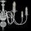 VidaXL Lustre Classique 8xE14 Argent