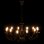 VidaXL Lustre Suspension 12xE14 Noir Vintage