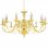 VidaXL Lustre Suspension 12xE14 Doré
