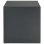 VidaXL Caja Fuerte Mecánica 35x25x25cm Gris Oscuro
