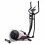 VidaXL Bicicleta Elíptica con Pulsómetro Negro/Blanco